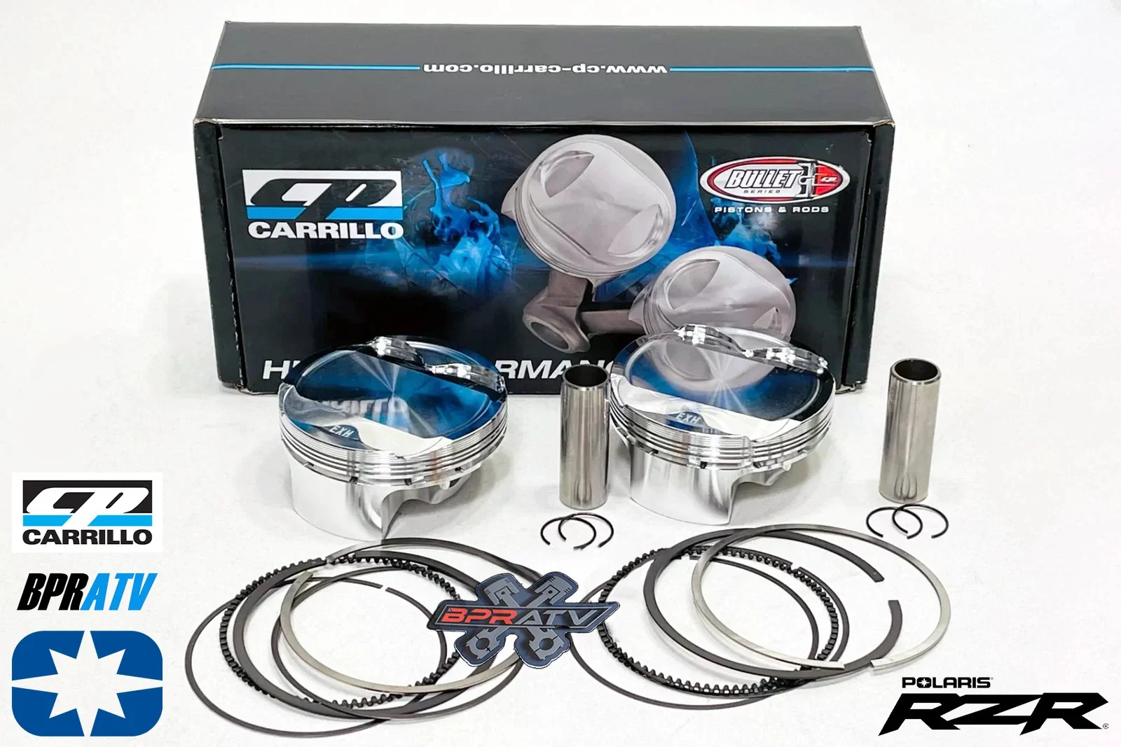 Polaris RZR XP 900 98mm Big Bore +5mm 975cc Complete Engine Top End Rebuild Kit! - Image 10