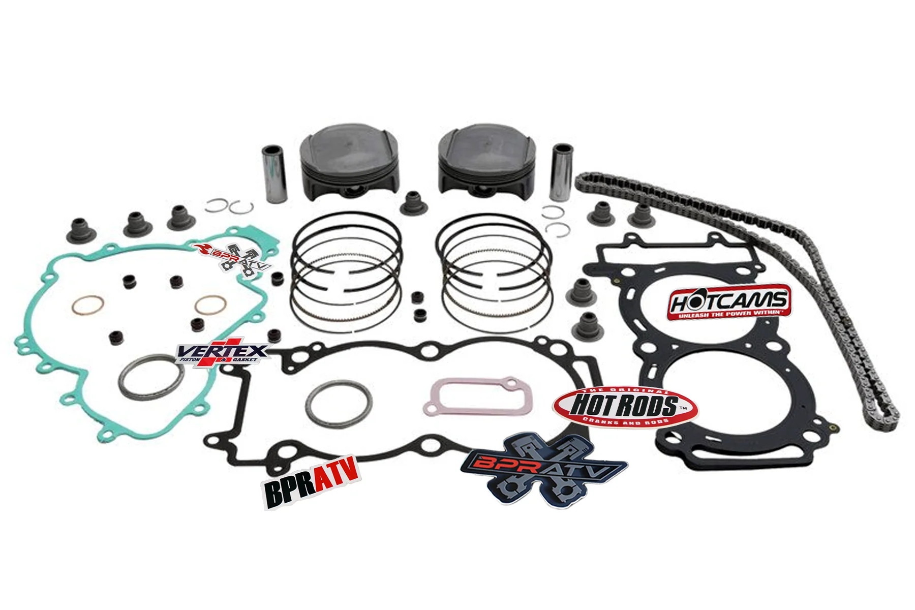 Polaris RZR XP 900 Complete Engine Rebuild Kit Crank Cylinder Pistons '2013-2014 - Image 12