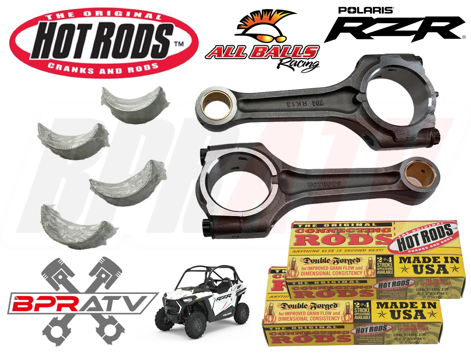 Polaris RZR XP 900 Complete Engine Rebuild Kit Crank Cylinder Pistons '2013-2014 - Image 15