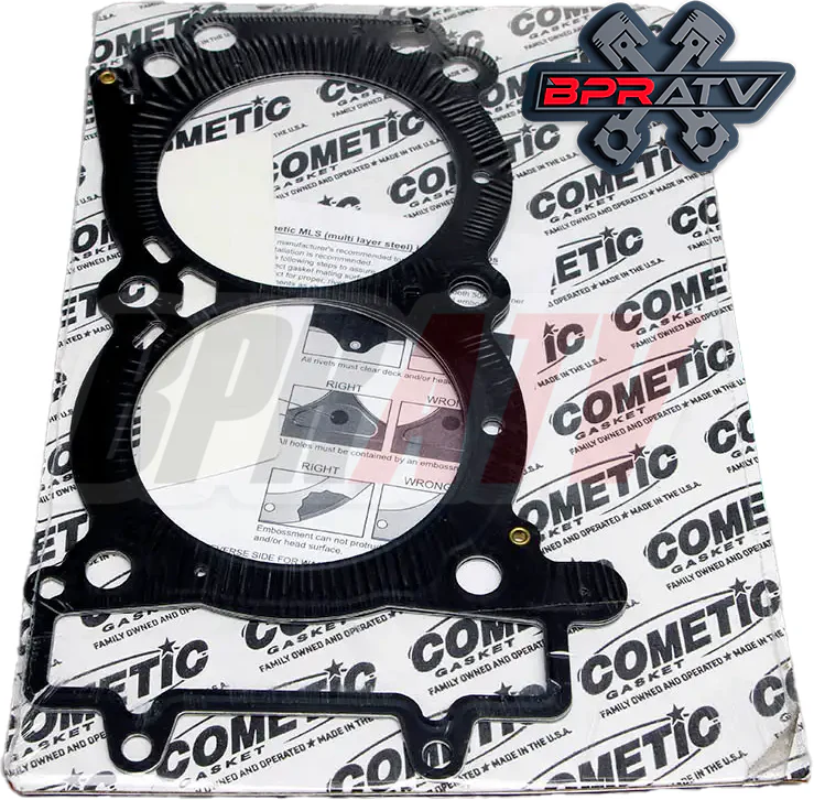 Polaris RZR XP XPT TURBO Cometic MLX 4-Layer Head Gasket Kibblewhite RED Seals - Image 12