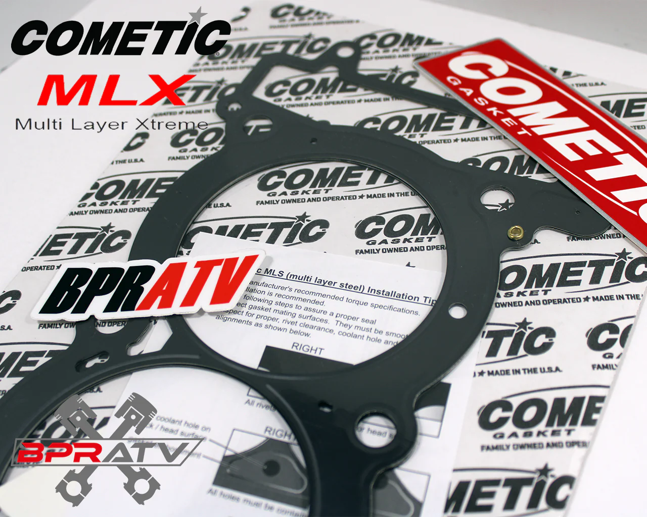Polaris RZR XP XPT TURBO Standard Bore 93mm 95mm Cometic MLX 4-Layer Head Gasket - Image 2