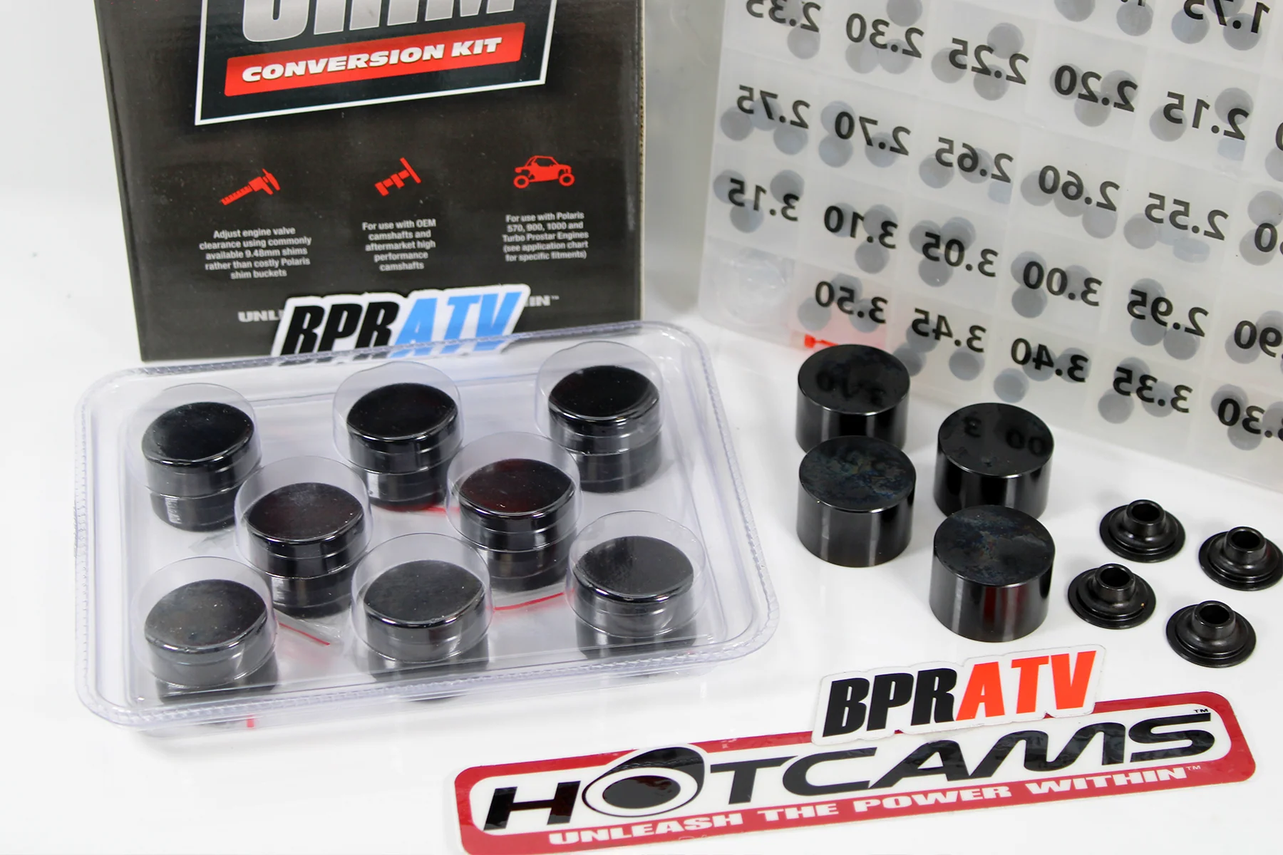 Polaris RZR XP1000 XP4 1000 Hot Cams Valve Shim Conversion Kit +Hotcams Shim Kit - Image 11
