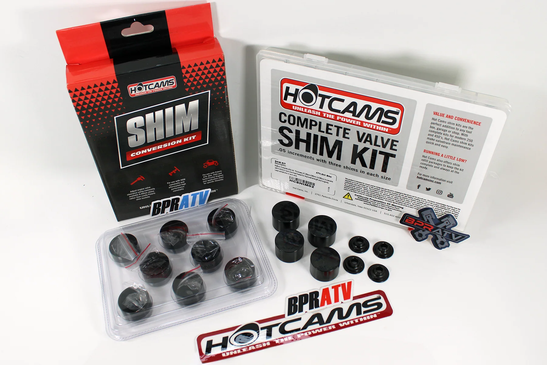 Polaris RZR XP1000 XP4 1000 Hot Cams Valve Shim Conversion Kit +Hotcams Shim Kit - Image 4