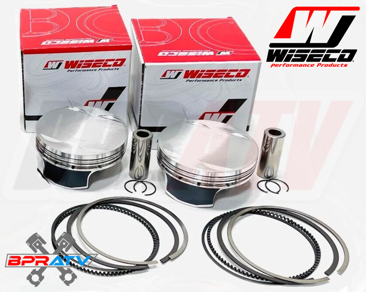 Polaris RZR XP900 XP 900 93mm Stock Bore Wiseco Pistons & Cometic Top End Gasket - Image 4