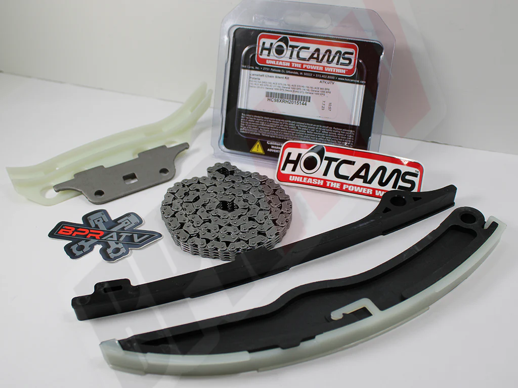 Polaris XP1000 XP 1000 Genuine OEM Chain Guide Complete Set & HOTCAMS Cam Chain - Image 3