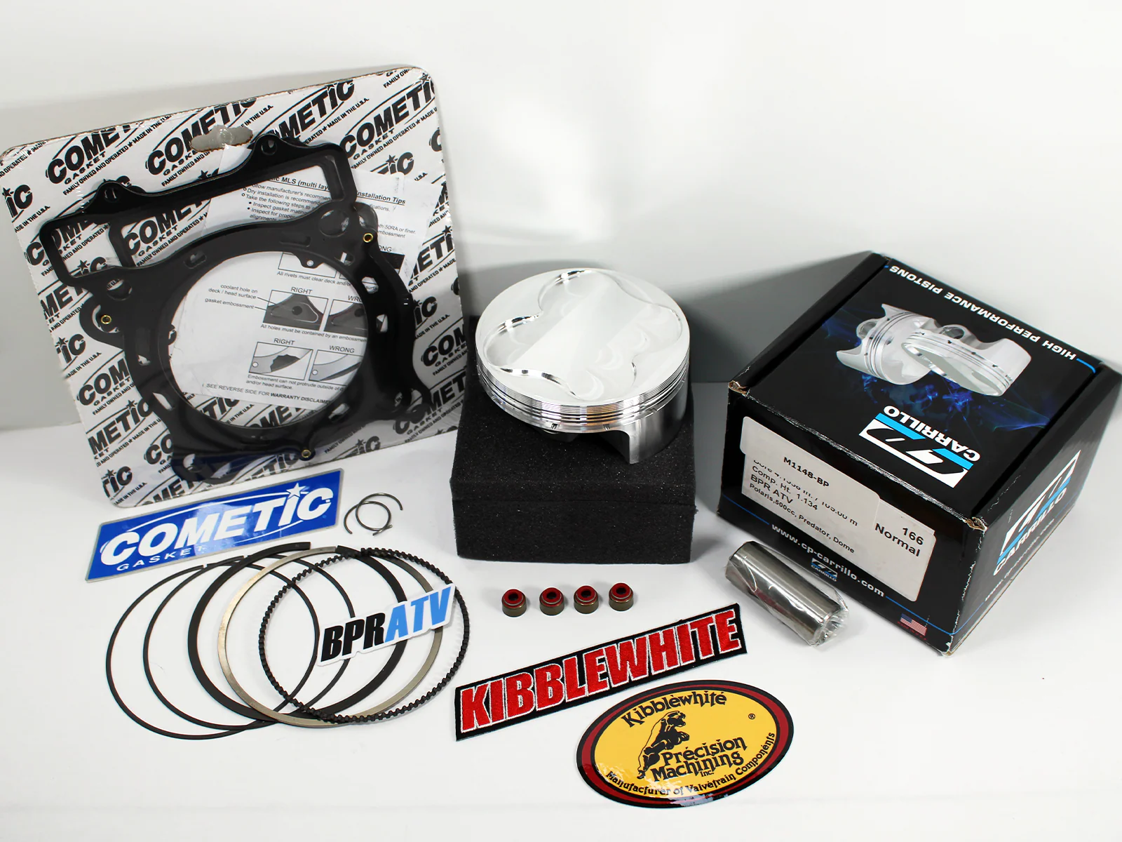 Predator Outlaw 500 105mm Big Bore CP Carrillo Piston Cometic Gasket Kit & Seals - Image 5
