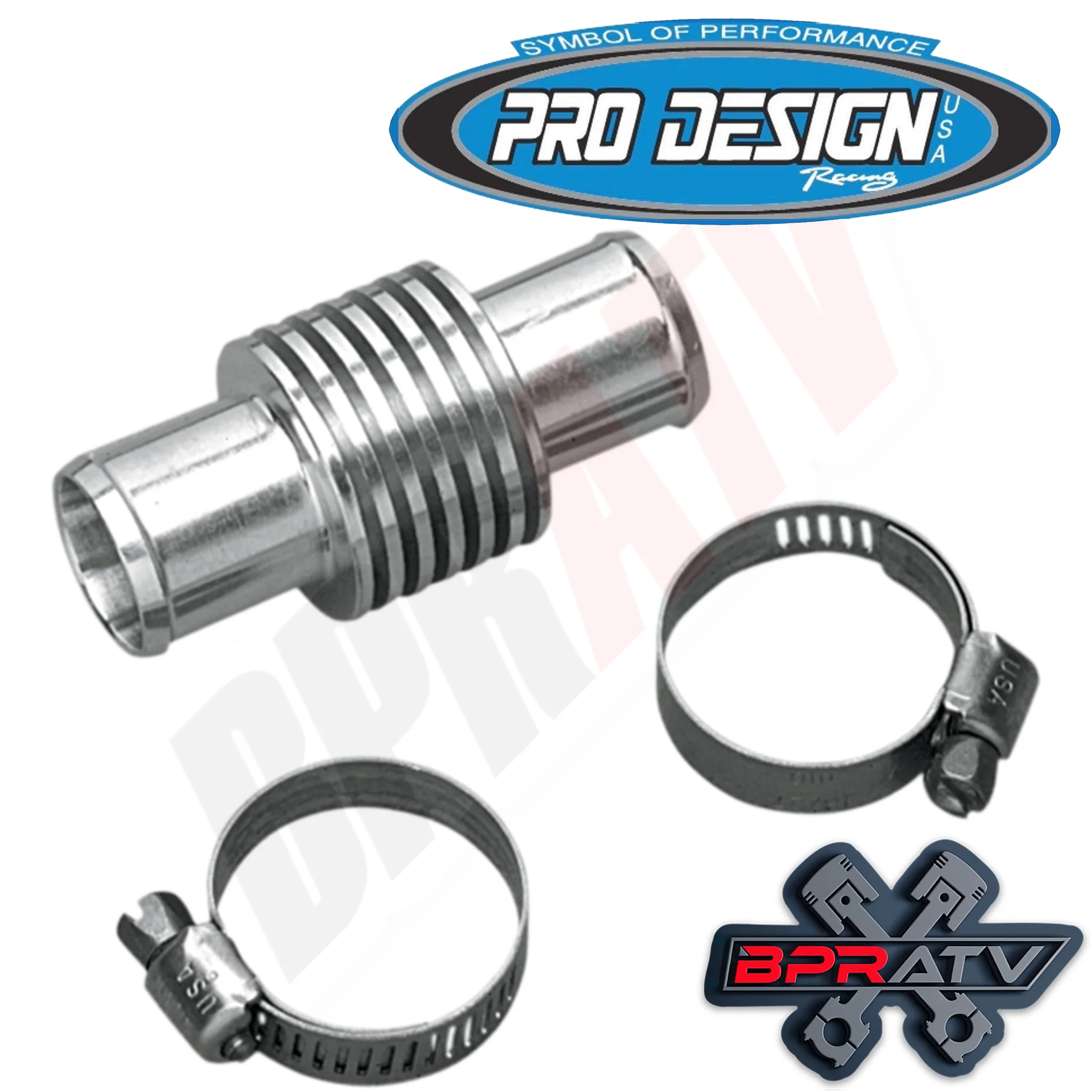 Pro Design CNC Billet In Line Super Cooler Yamaha Raptor Rhino Grizzly 660 700 - Image 4