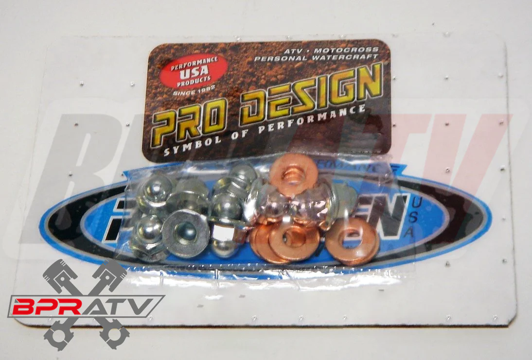 Pro Design Cool Head Billet 4mil 68mm Big Bore 22cc Domes Kit Yamaha Banshee 350 - Image 9