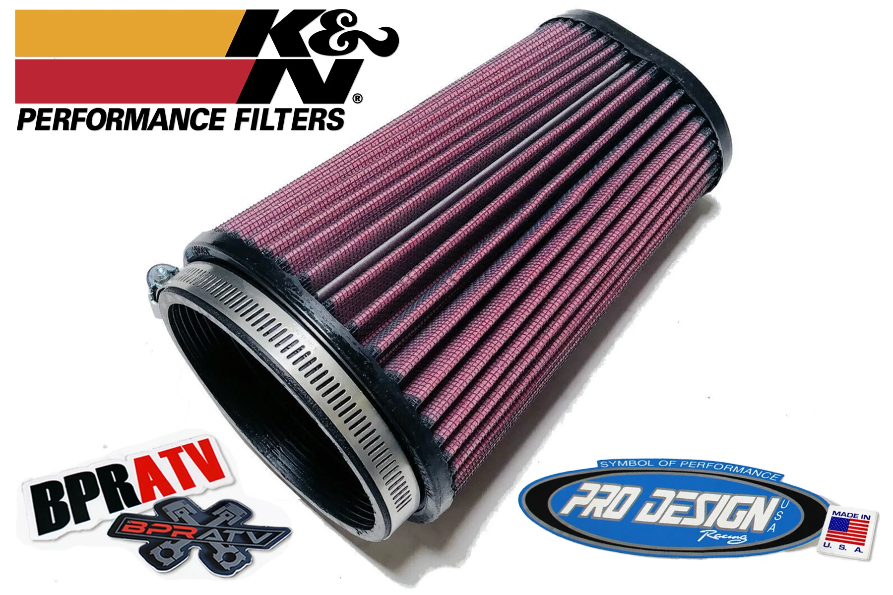 Pro Design Pro Flow Air Intake K&N KN High Flow Filter Kit Yamaha Banshee 350 🔥 - Image 5