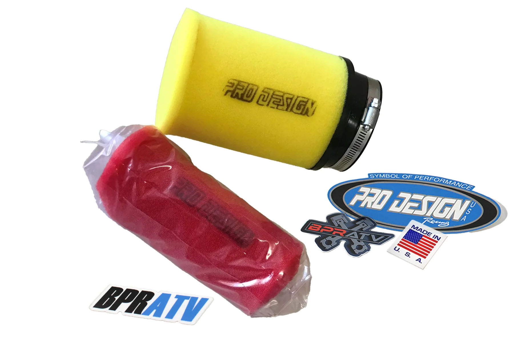Pro Design Pro Flow Foam Air Filter Intake Kit 06-25 Yamaha Raptor 700 PD233 USA - Image 8