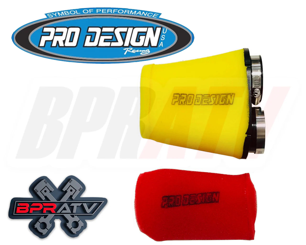 Pro Design Pro Flow Foam Air Filter Intake PWR Kit PD205 Yamaha Raptor 660 660R - Image 10