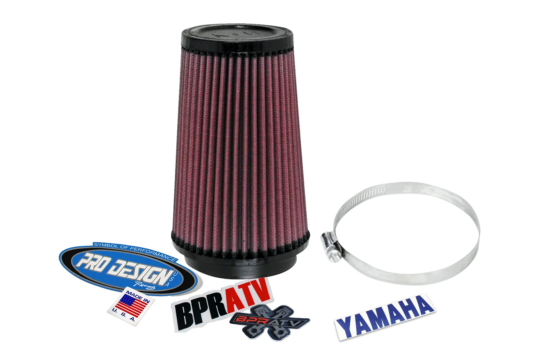 Pro Design Pro Flow K&N Air Filter Intake Kit 06-25 Yamaha Raptor 700 700R PD234 - Image 12