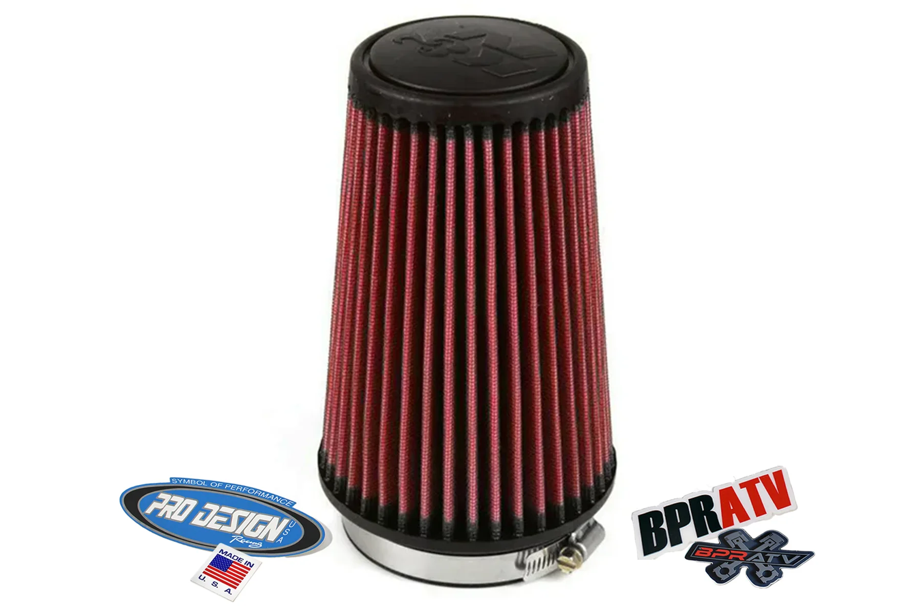 Pro Design Pro Flow K&N Air Filter Intake Kit 06-25 Yamaha Raptor 700 700R PD234 - Image 15