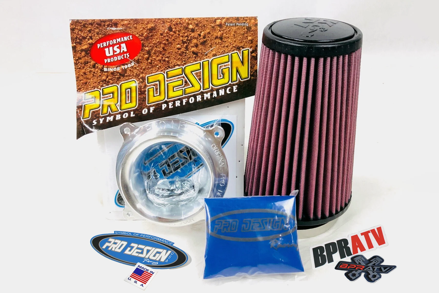 Pro Design Pro Flow K&N Air Filter Intake Kit Yamaha Raptor 700 700R | 2006-2025
