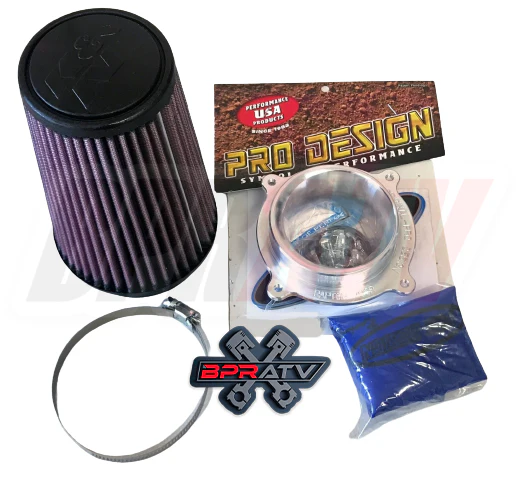 Pro Design Pro Flow K&N Air Filter Intake Kit Yamaha Raptor 700 700R | 2006-2025 - Image 14