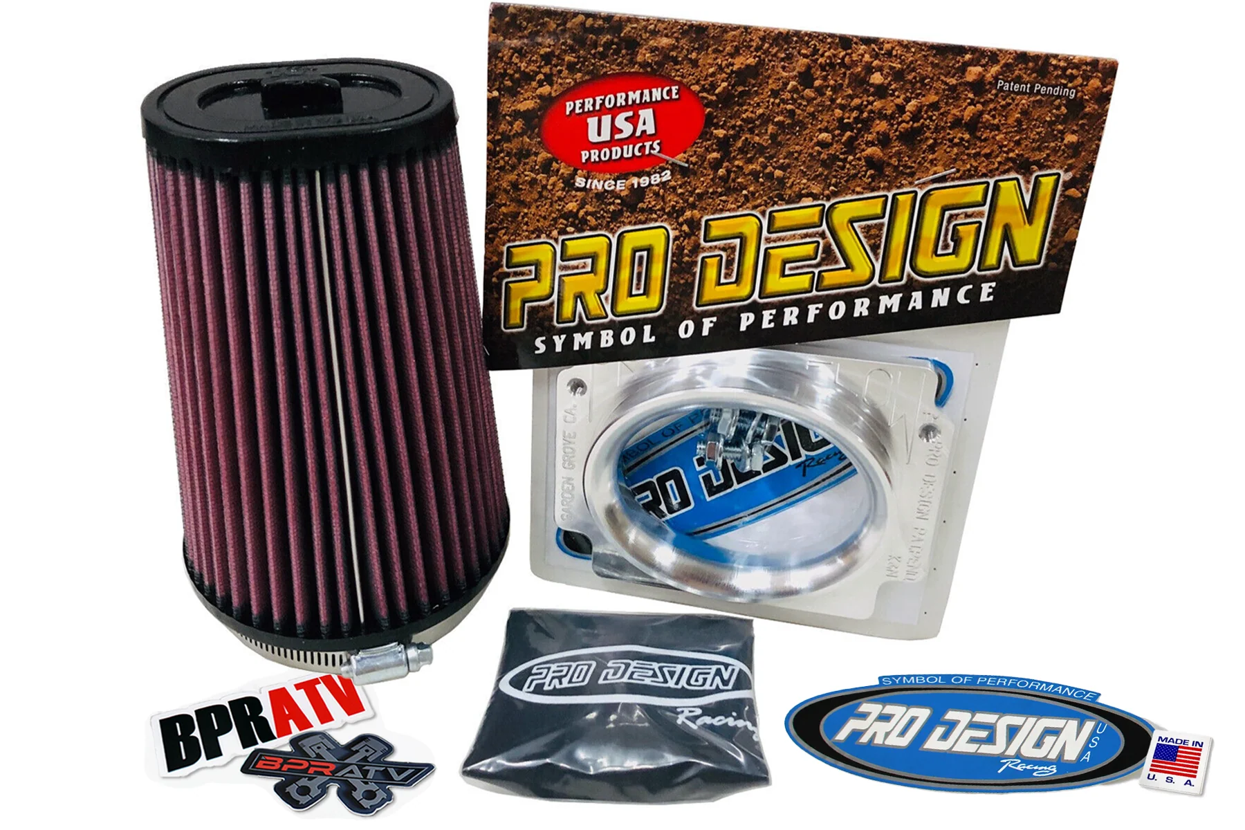 Pro Design Pro Flow K&N K+N Air Filter Intake Box Kit Yamaha Banshee 421 CUB USA - Image 3