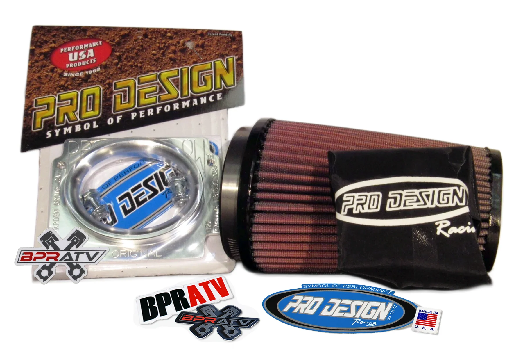 Pro Design Pro Flow K&N KN Air Filter Intake Box Kit Yamaha Banshee YFZ 350 USA