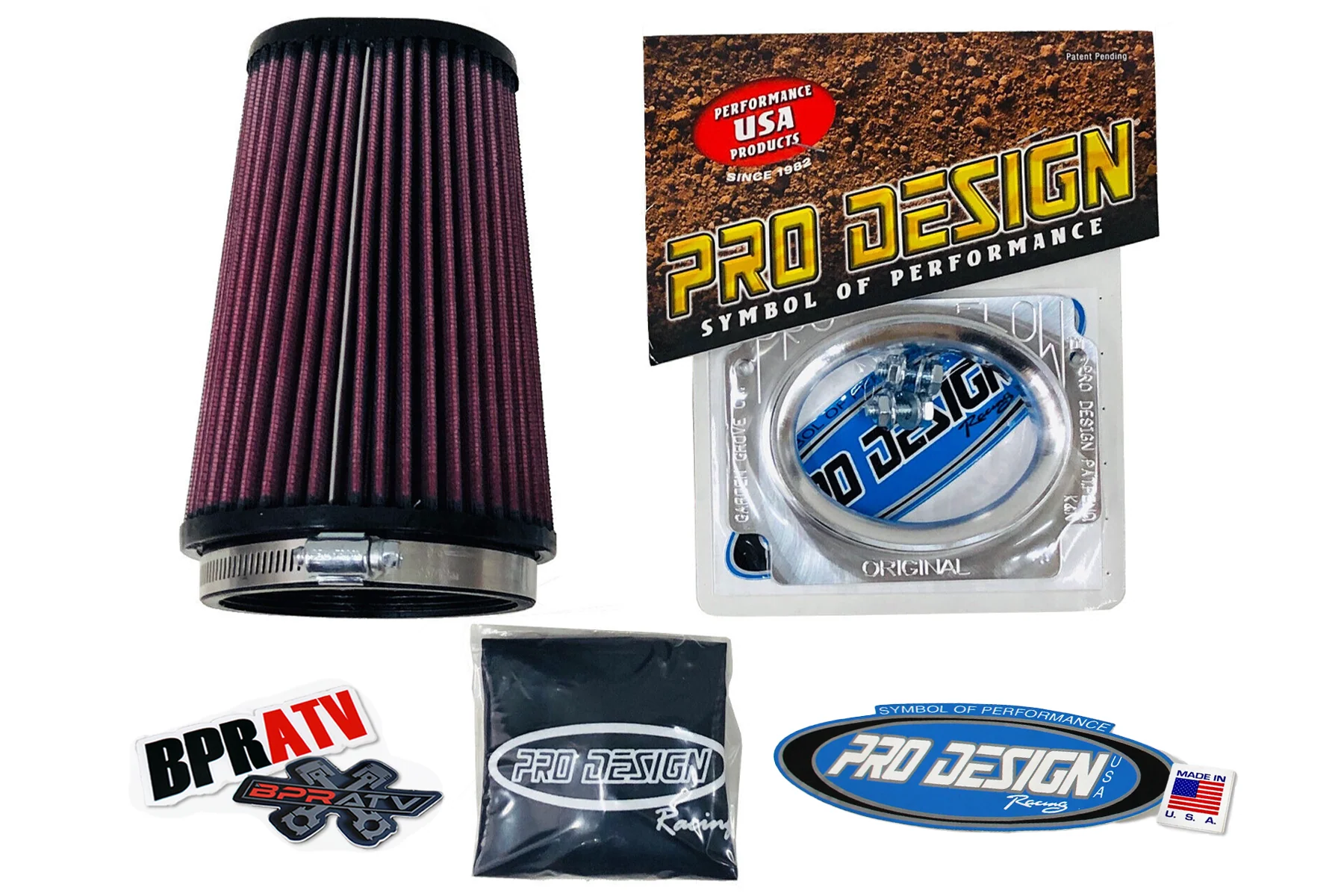 Pro Design Pro Flow K&N KN Air Filter Intake Box Kit Yamaha Banshee YFZ 350 USA - Image 6