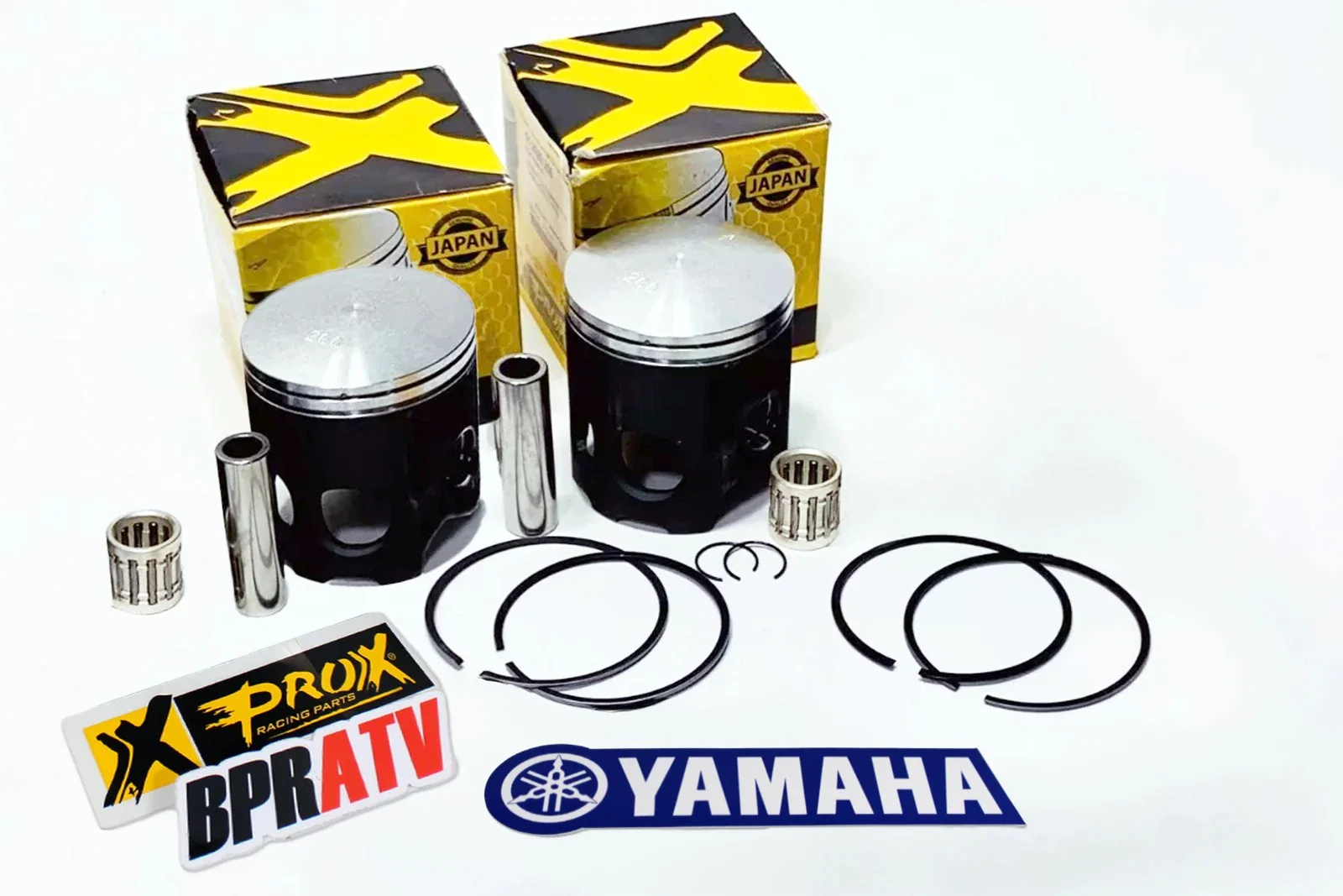 Banshee 350 YFZ 350 ProX 64mm Piston Set Top End Kit Gaskets Bearings NGK Plugs! - Image 3