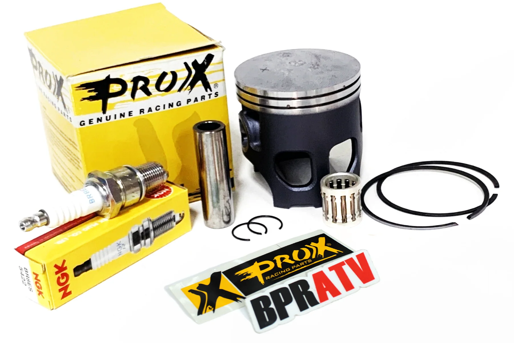 Banshee 350 YFZ 350 ProX 64mm Piston Set Top End Kit Gaskets Bearings NGK Plugs! - Image 8