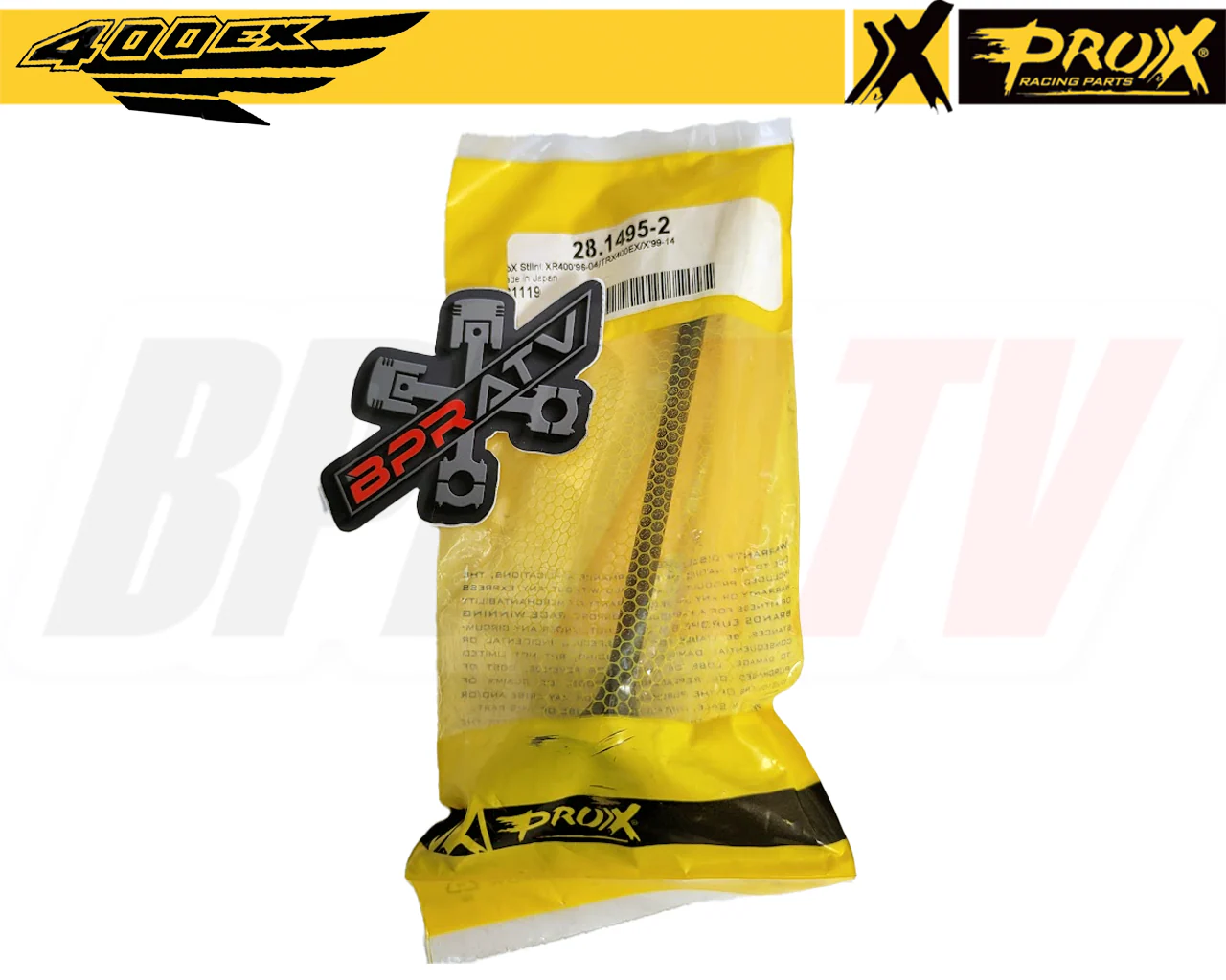 Honda TRX 400EX Pro-X Intake Valves Kibblewhite Red Viton Seals Head Rebuild Kit - Image 8
