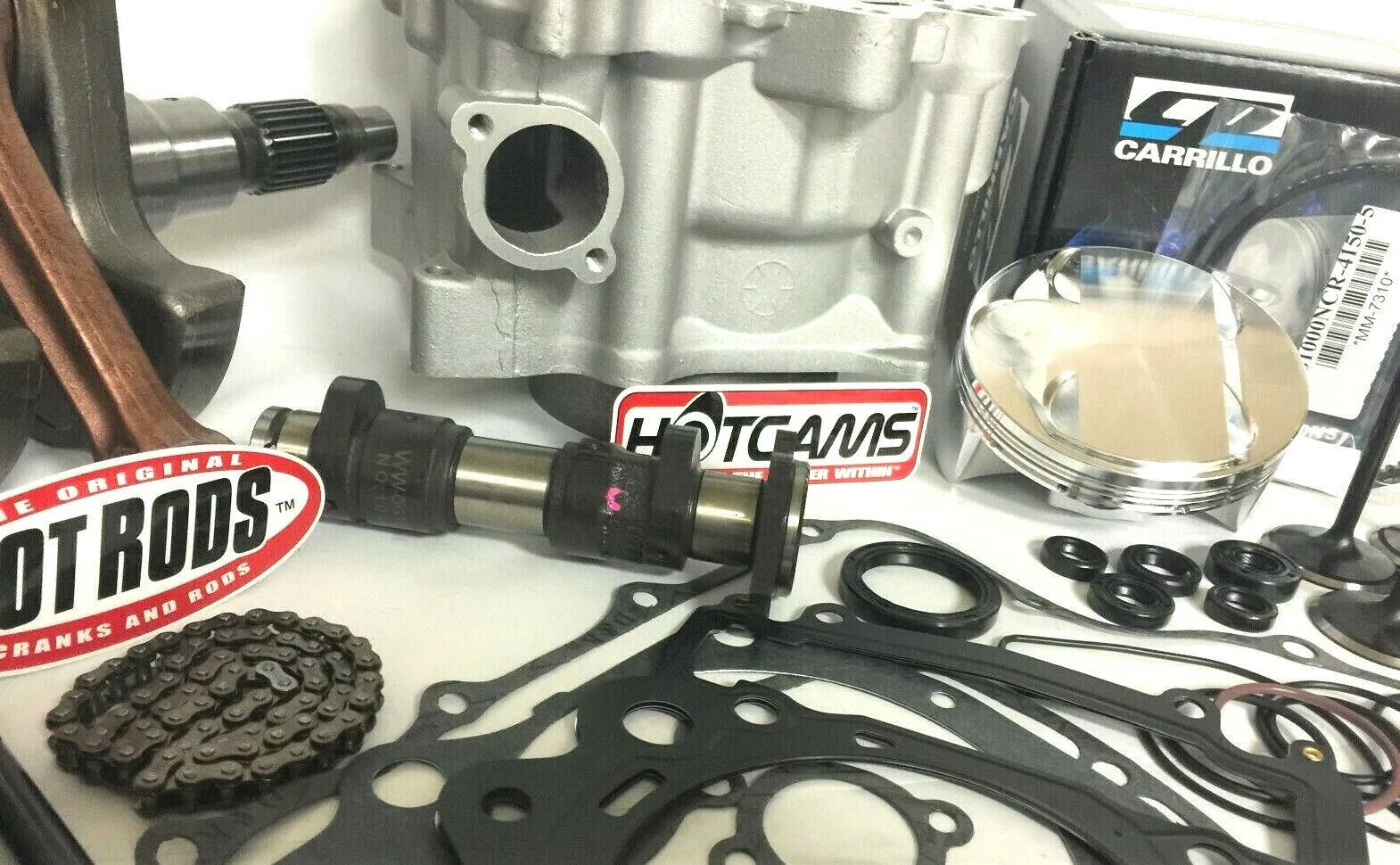 Raptor 660 Big Bore Stroker 102 mil Cylinder +4 Crank Complete Motor Engine Kit - Image 5