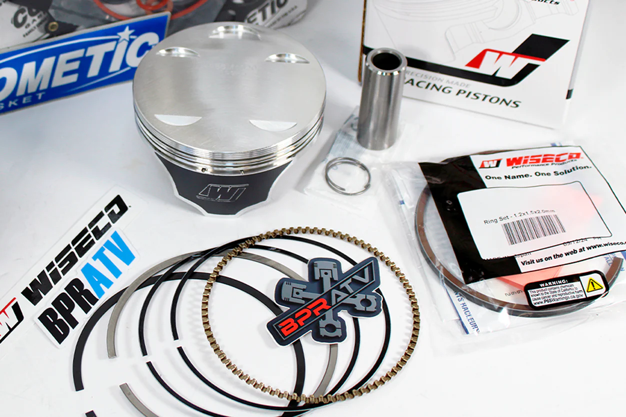 Raptor 660 Rhino 660 Grizzly 660 Top End Piston Gasket Kit 100mm Wiseco Cometic! - Image 3