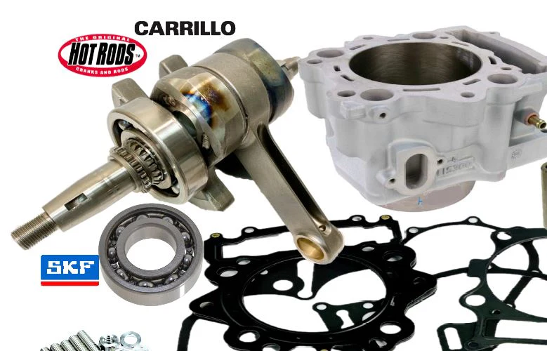 Raptor 700 108mm Big Bore Stroker Crank Carrillo Rod 815cc Complete Rebuild Kit - Image 7