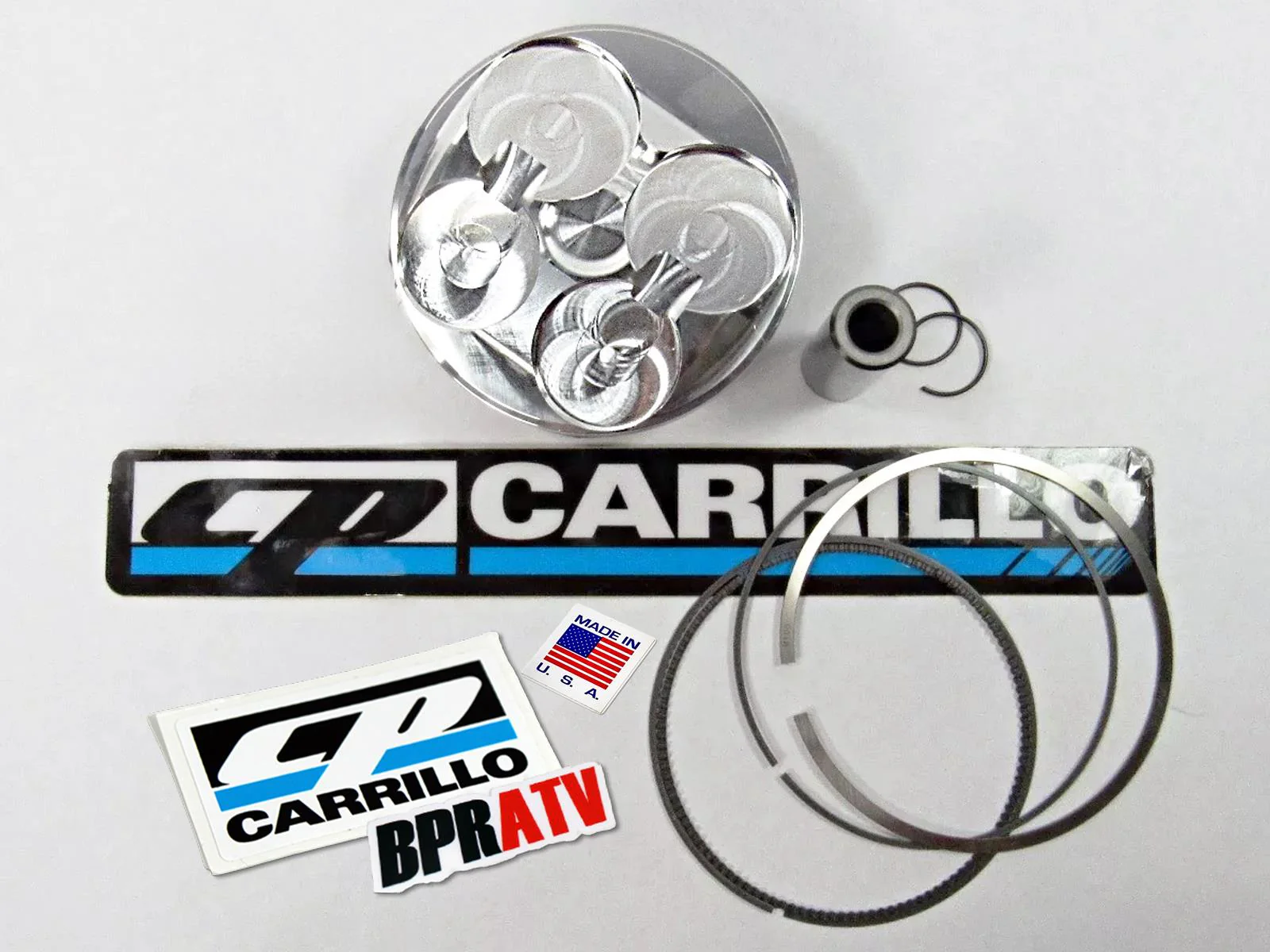 Raptor 700 14:1 Hi Comp Piston CP Carrillo 102mm OEM Bore Race Gas Head Gaskets - Image 4