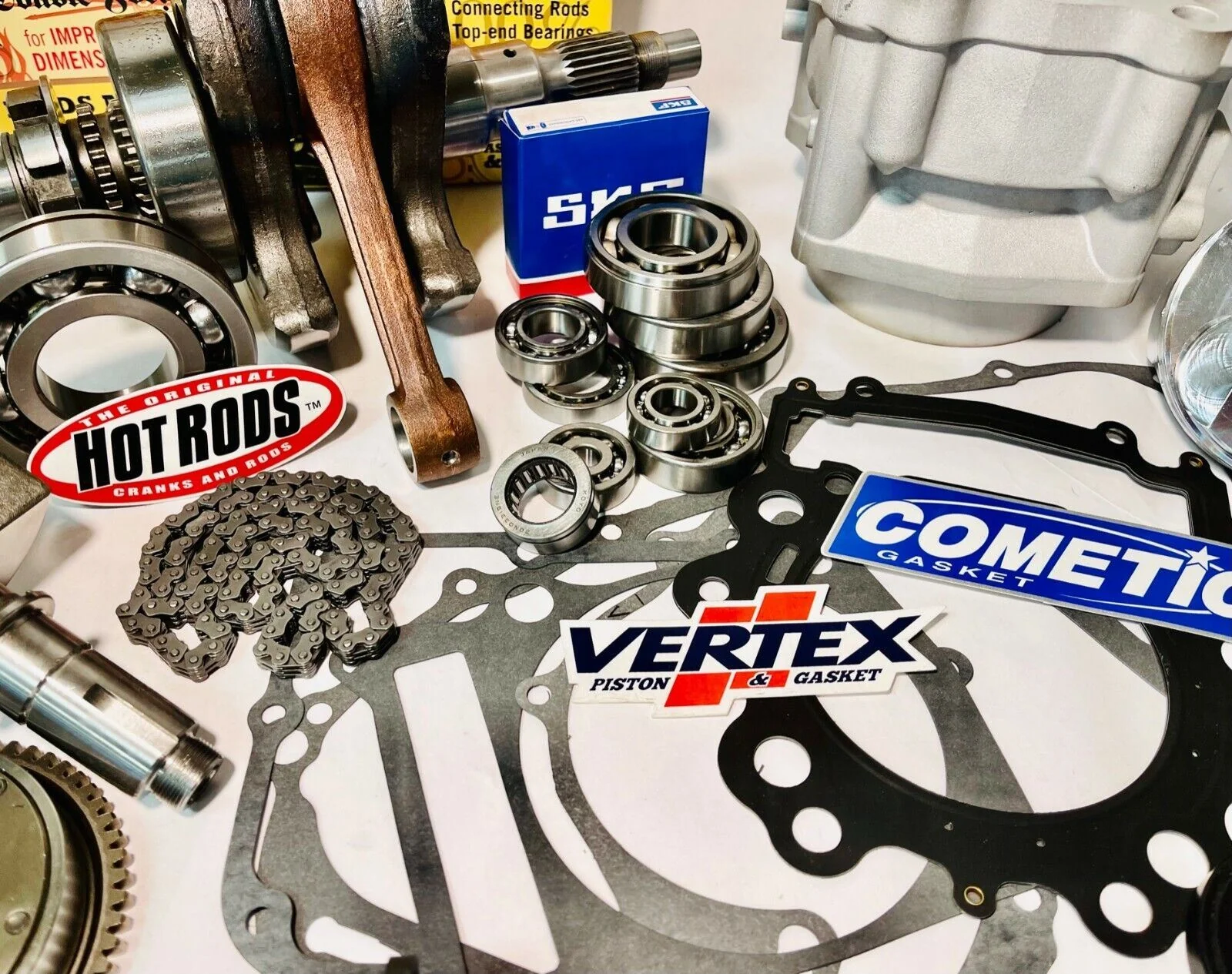 Raptor 700 Cases 105.5 Big Bore Stroker Complete 780 OEM Crankcases Rebuild Kit - Image 4
