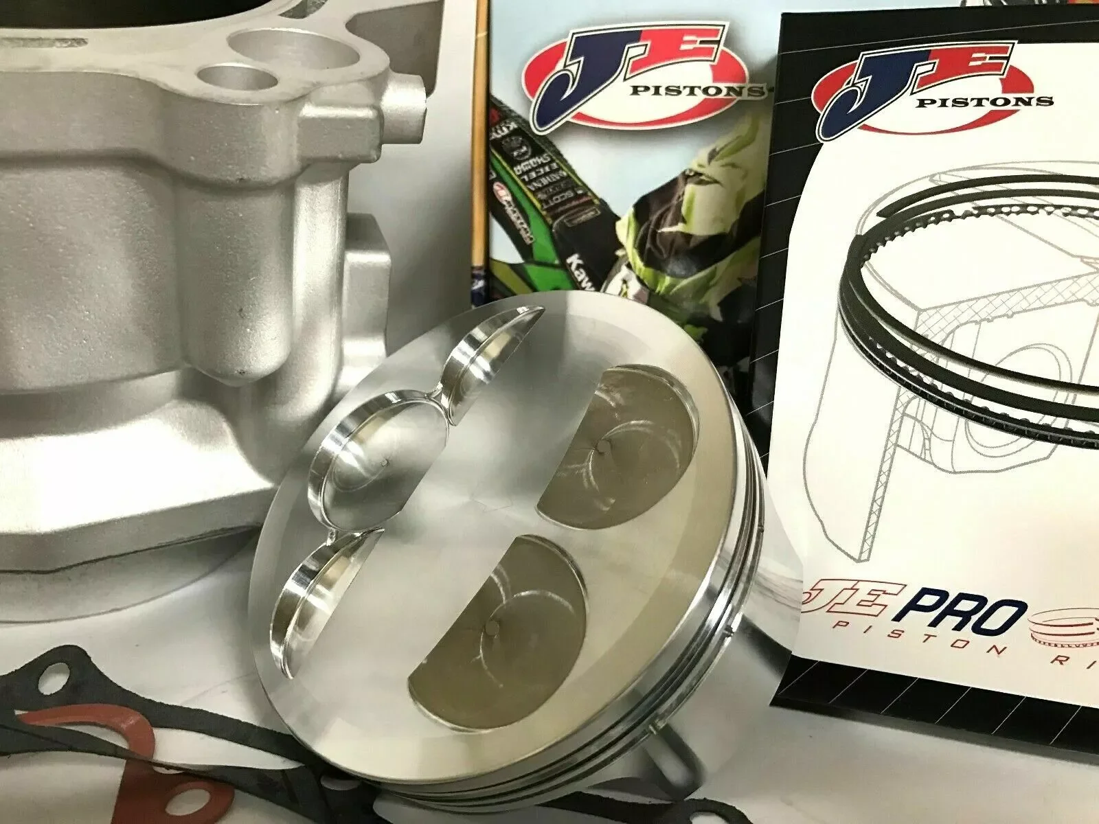 Raptor 700 Stock Rebuilt Motor Engine Top Bottom End Crankshaft Rebuild Part Kit - Image 9