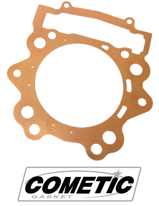 Raptor Rhino Grizzly 700 105.5mm 106mm Copper Head Gasket Big Bore RED Silicone - Image 5