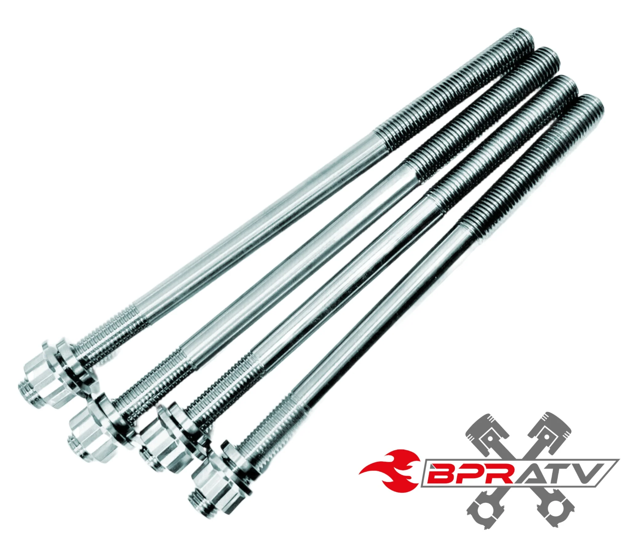 Raptor Rhino Grizzly 700 Cylinder Studs Titanium Heavy Duty Cases Stud Bolt Kit - Image 9