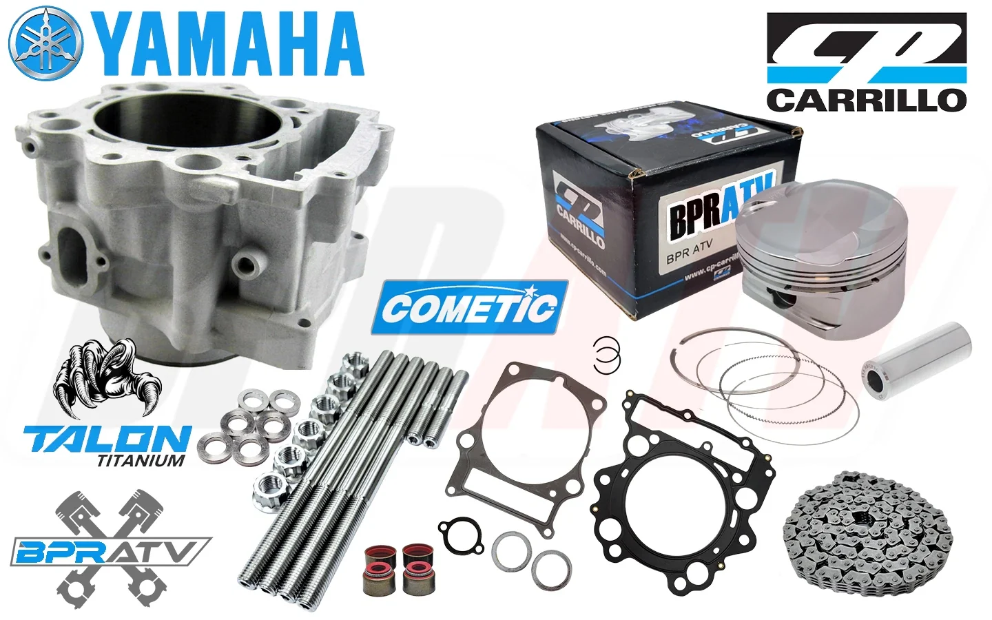 Raptor Rhino Viking 700 Stock Replacement Cylinder 102mm Performance Top End Kit - Image 2