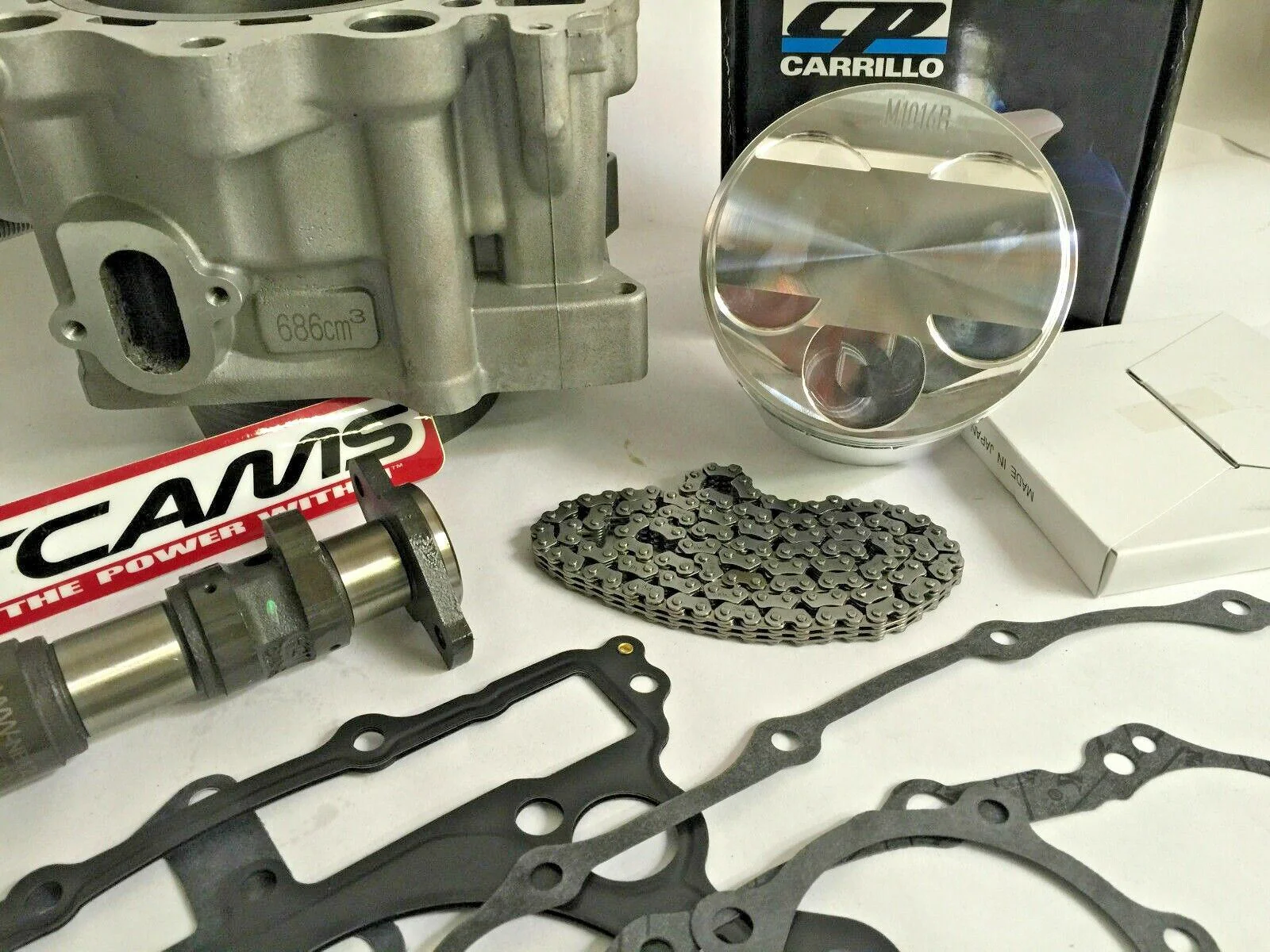 Raptor YFM 660 Big Bore Stoker 719 Complete +4 Motor Engine Rebuild Oil Pump Kit - Image 5