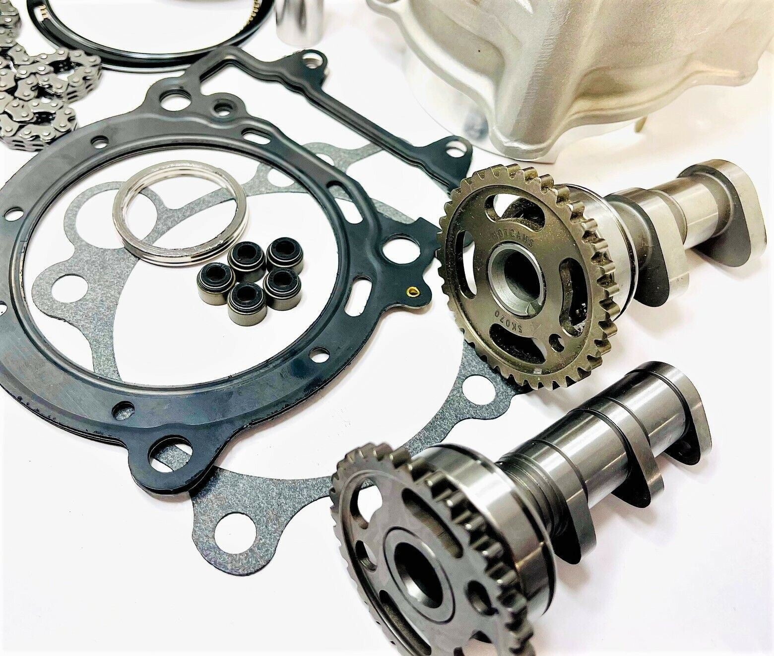 Rebuilt LTZ400 LTZ 400 Z400 Rebuild Kit Hotcams Valves Complete Motor Assembly - Image 6