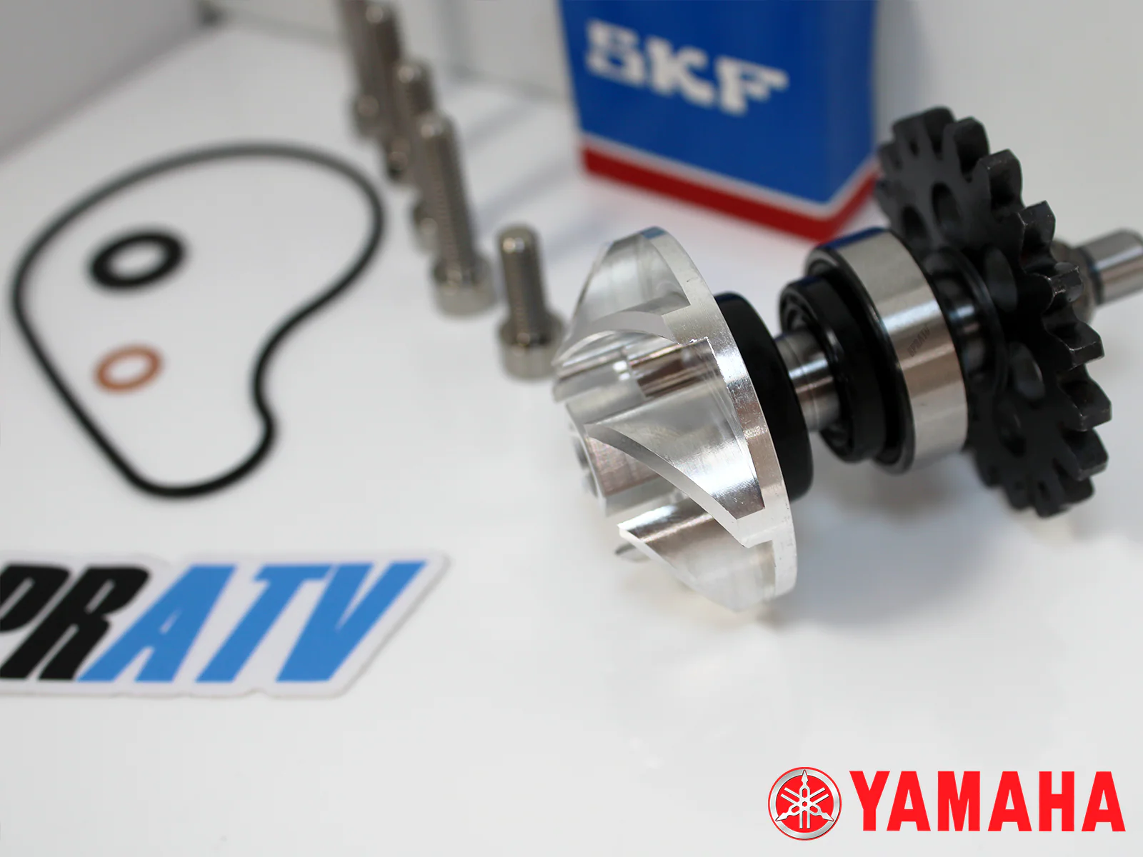 Replace YZ250F YZ 250F Water Pump Impeller Billet Gear Shaft Complete Redo Kit - Image 22