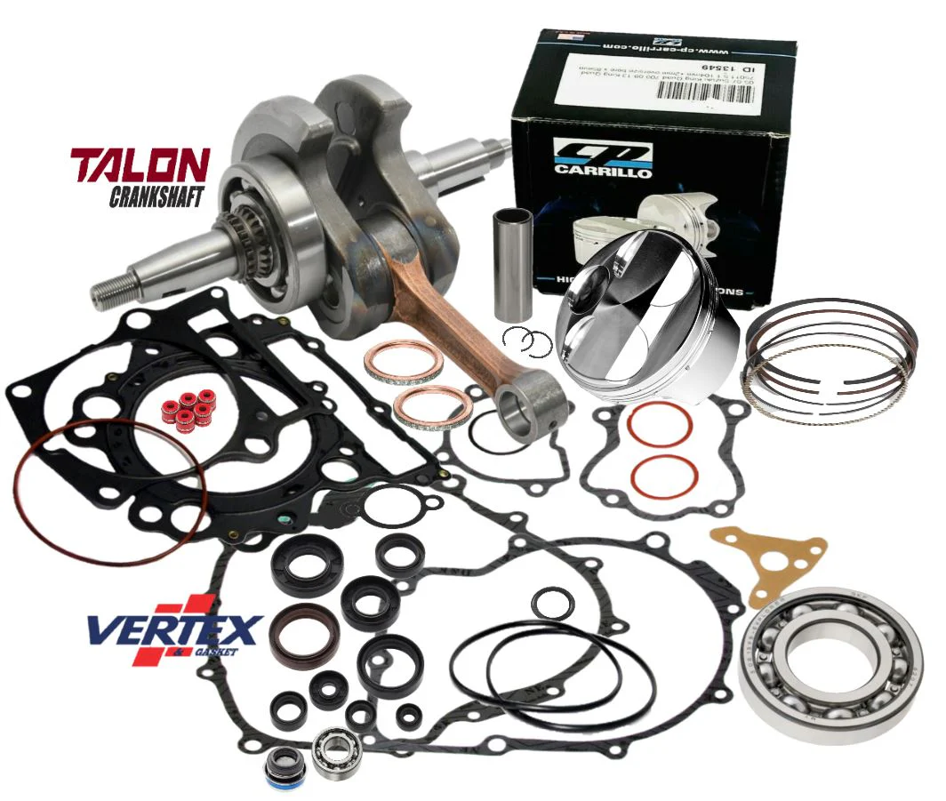 Rhino 660 Rebuilt Motor Engine Rebuild Kit Stock Standard Top Bottom End Redo