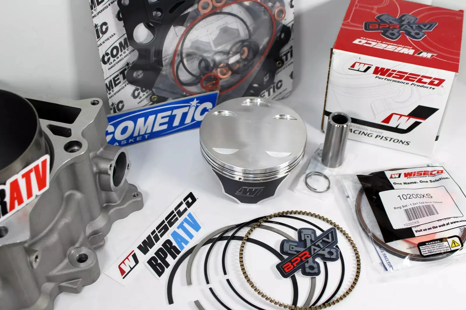 Rhino Grizzly 660 Big Bore Mudbuster Hot Cams 102mm Cylinder Hotcams Top End Kit - Image 14