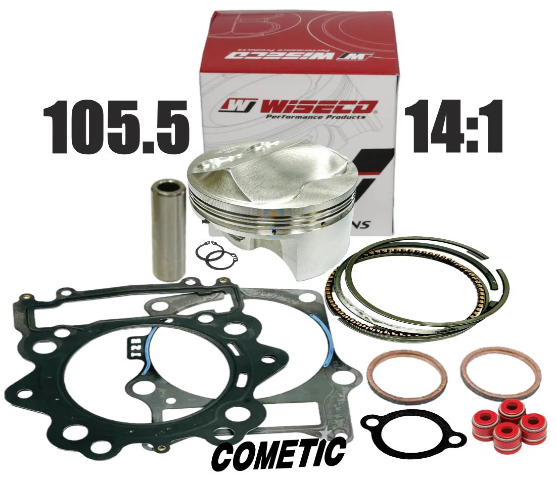 Rhino Viking 700 105.5 Hi Comp 14:1 Wiseco Piston Race Gas Alcohol 734 Top End