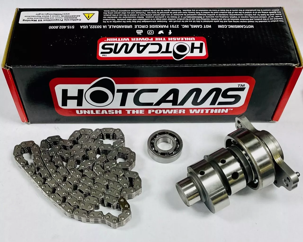 Rhino Viking YXR 700 Stage 3 Three Hot Cams Hotcams SKF Bearing Timing Chain Kit - Image 3