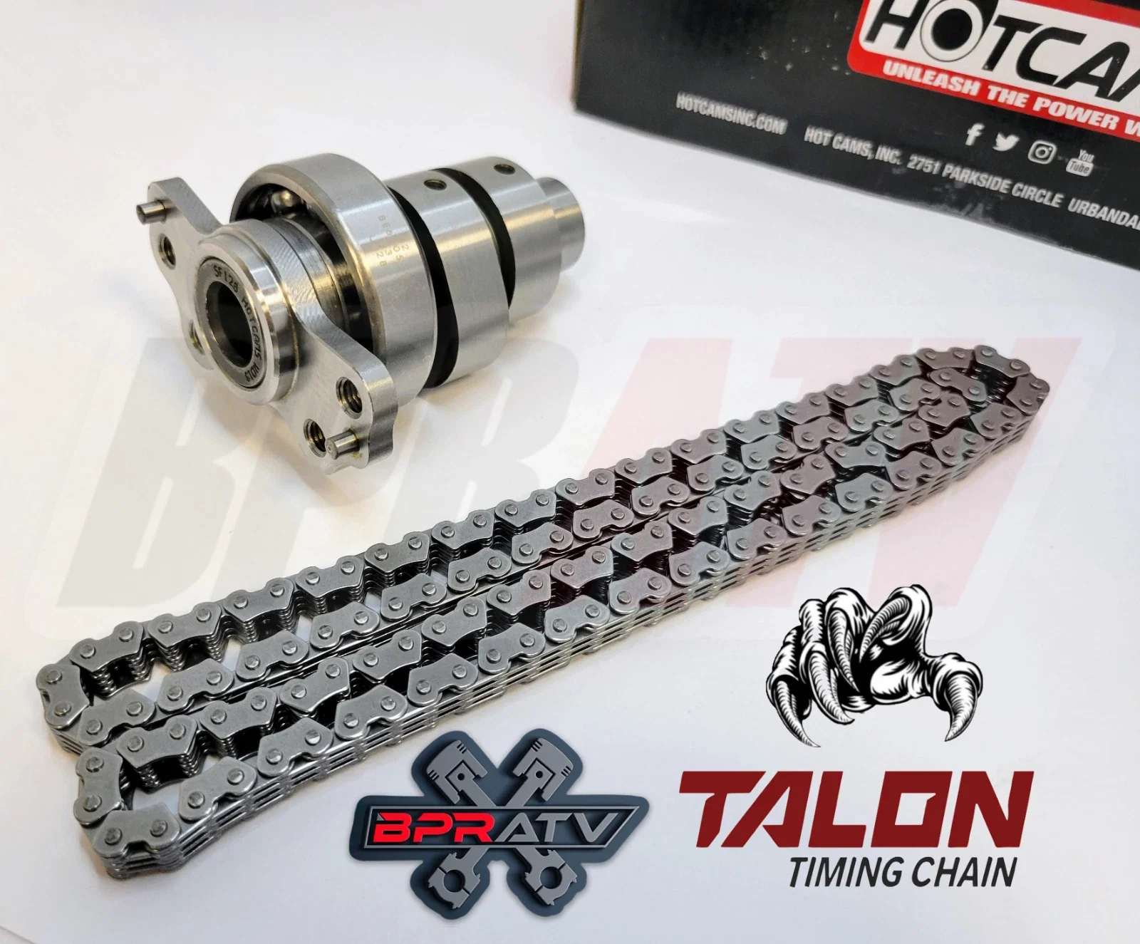 Rhino Viking YXR 700 Stage 3 Three Hot Cams Hotcams SKF Bearing Timing Chain Kit - Image 8