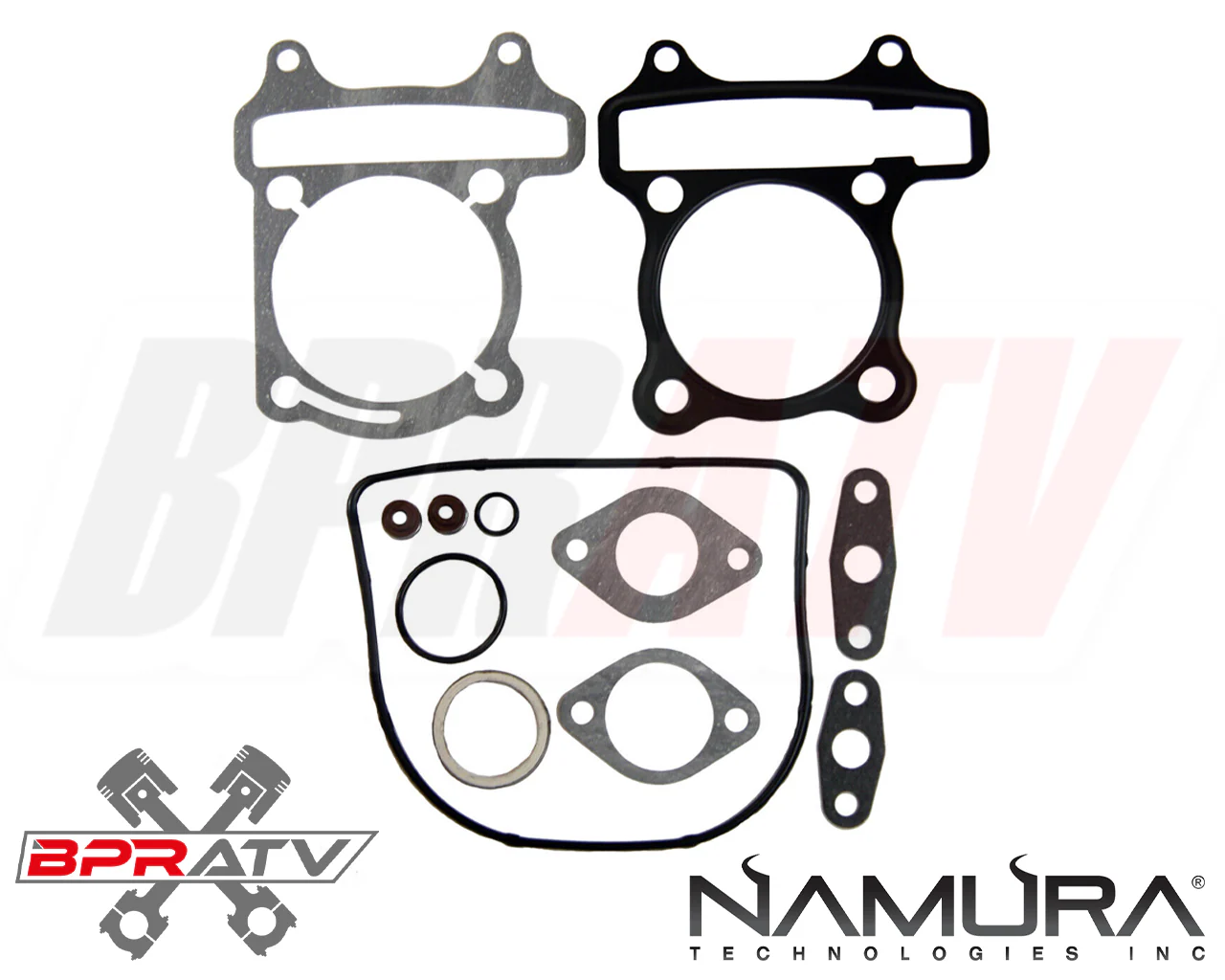 RZR 170 RZR170 Cylinder Top Head Rebuild Kit Valves WISECO NAMURA Top End Gasket - Image 7