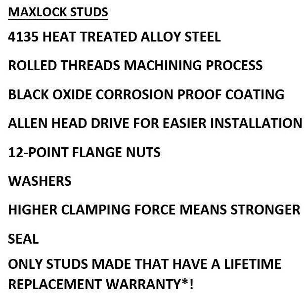 RZR ACE Sportsman 570 Cylinder Head Studs Aftermarket Heavy Duty Stud Bolt Kit - Image 3