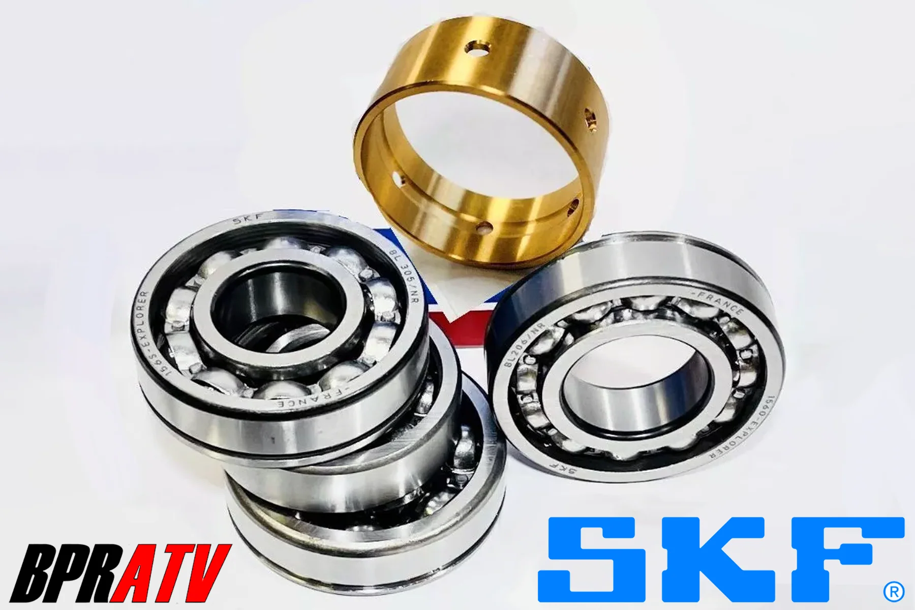 RZR Ranger 570 Hot Rods Crankshaft & SKF Main Crank Bearings Kit 2017+ 2018-2025 - Image 5