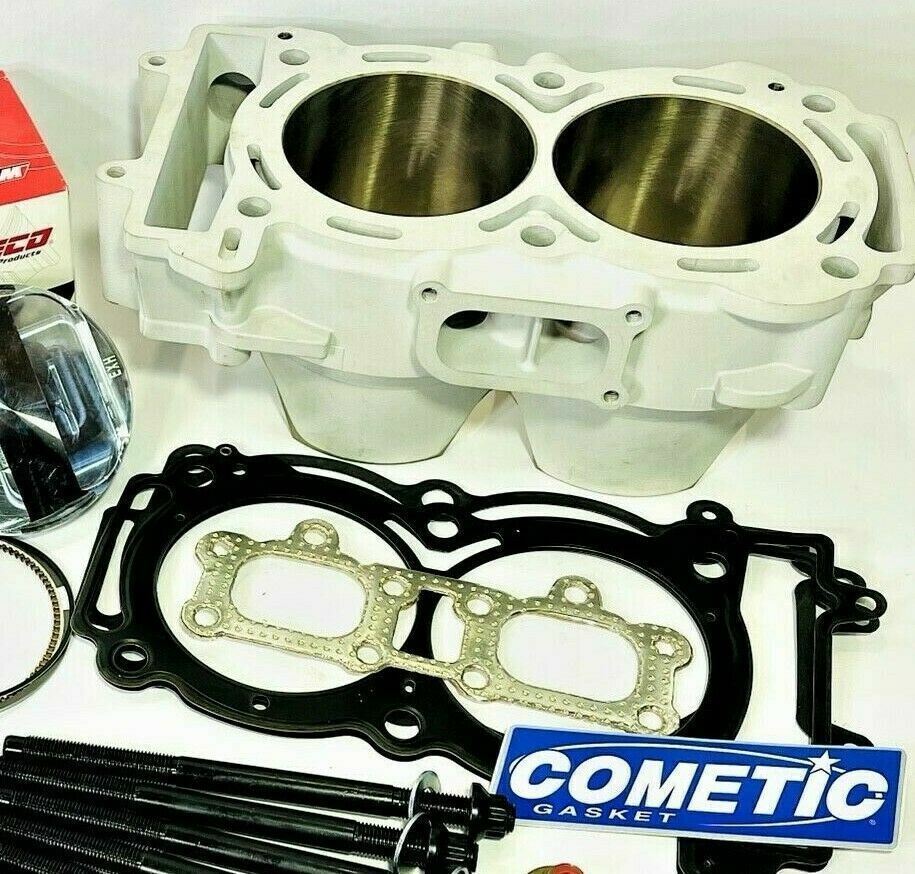 RZR XP 900 Stock Bore Hi Comp Race Gas Pistons Rebuilt Top End Rebuild Parts Kit - Image 7