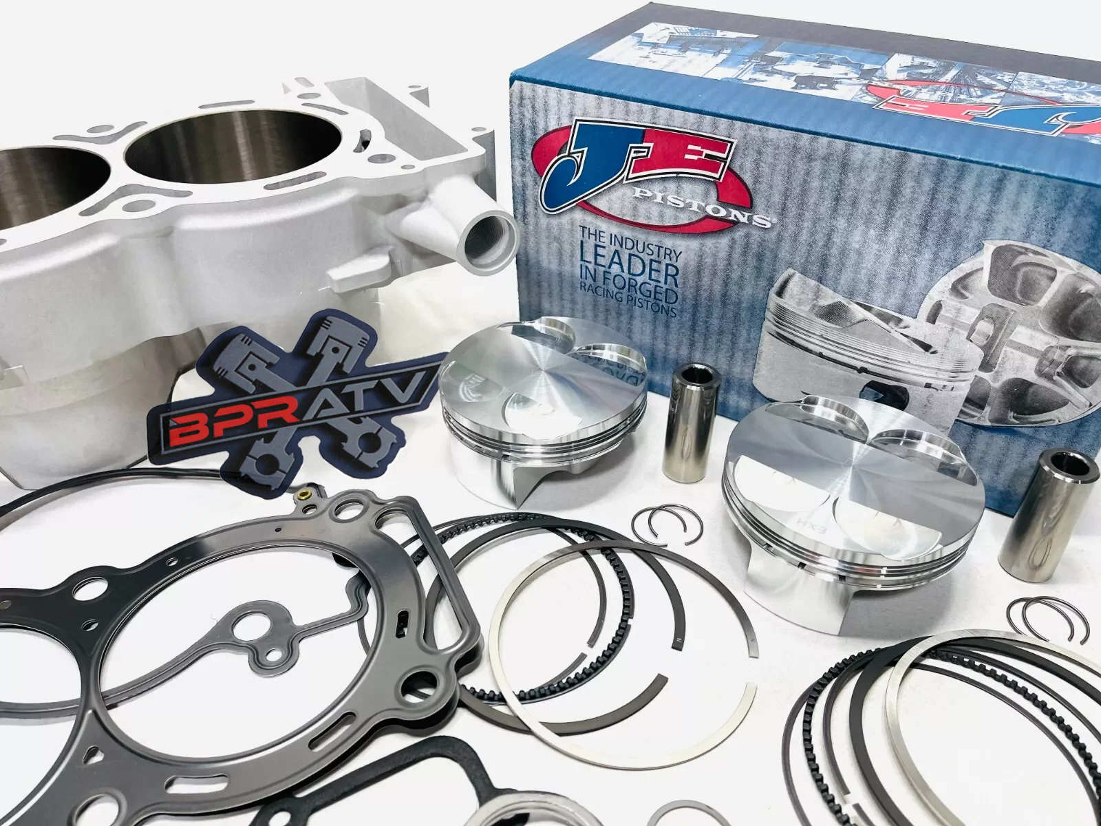 RZR XP 900 XP900 900cc 93mm Stock Bore Cylinder JE Pistons 11:1 Cometic Gaskets - Image 3