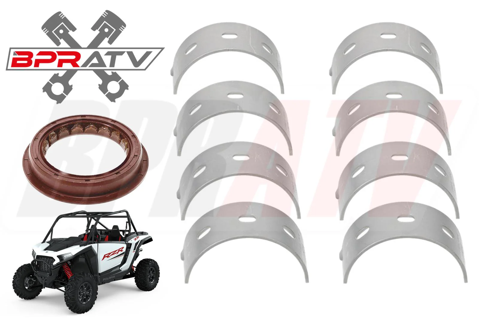 RZR XP Turbo S S4 Crankshaft Bushings Bearings Complete Hotrods Bushing Seal Kit - Image 21