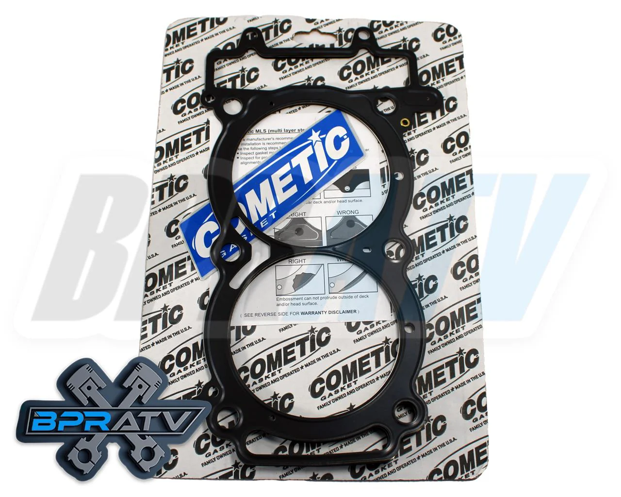 RZR XP XP-4 1000 98mm CP Piston Rings +5mm Big Bore Ring Set Gaskets Valve Seals - Image 15