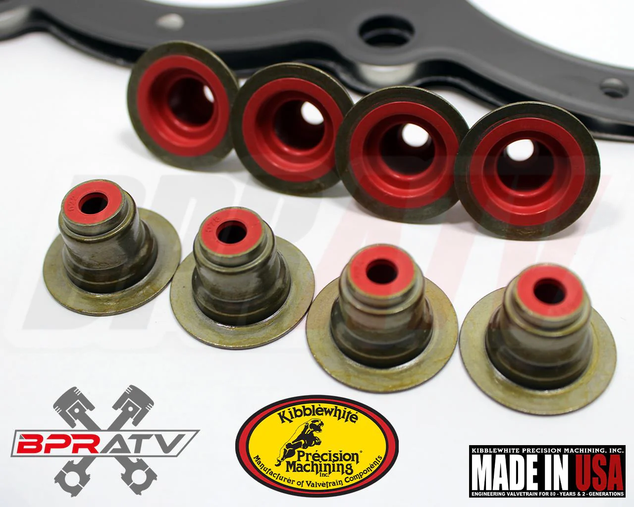 RZR XP XP-4 1000 98mm CP Piston Rings +5mm Big Bore Ring Set Gaskets Valve Seals - Image 7